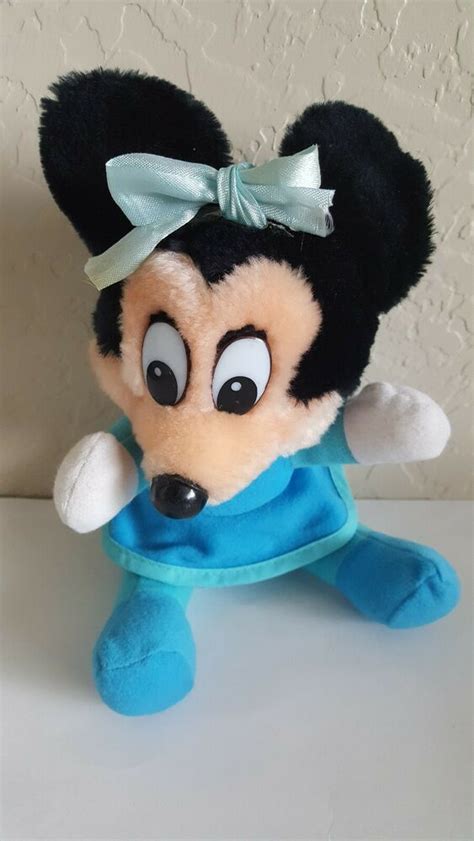 Vintage Disney Mickey's Christmas Carol Plush Toy Doll Minnie Mouse ...