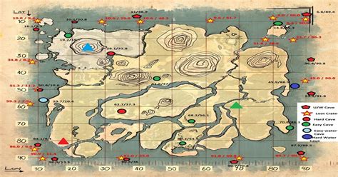 Ark Scorched Earth Cave Map - Maping Resources