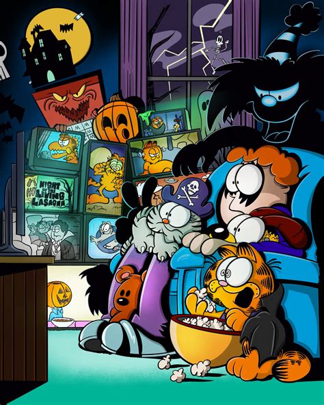 Garfield on Twitter: "Mondays, the ultimate horror movie https://t.co ...