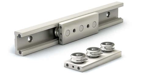 Linear guides are designed with maximum weight so there will be no ...