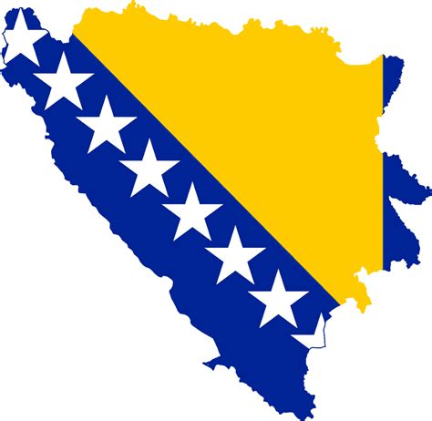 National flag of Bosnia and Herzegovina | Symbol Hunt