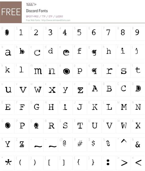 Discord Fonts Free Download - OnlineWebFonts.COM