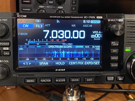 The new Icom IC-705 Portable SDR HF/VHF/UHF Transceiver