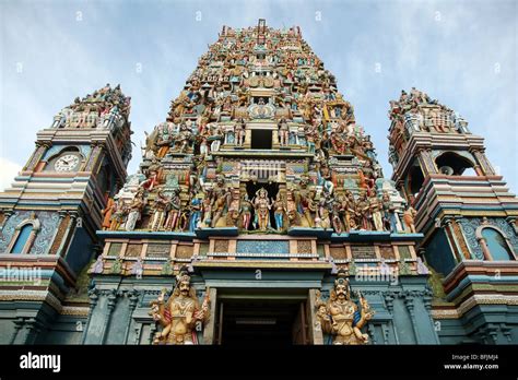 Hindu Sri Sivasubramaniya Swamy Temple, Colombo, Sri Lanka Stock Photo ...