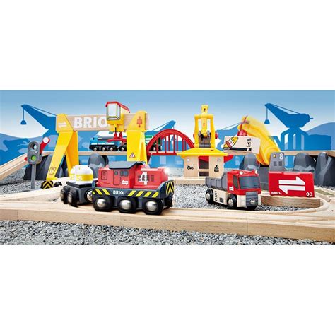 Brio Cargo Railway Deluxe Set | Trains and Train Sets