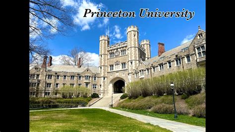 Princeton University Campus Tour - YouTube