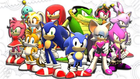 Sonic Generations Classic Characters