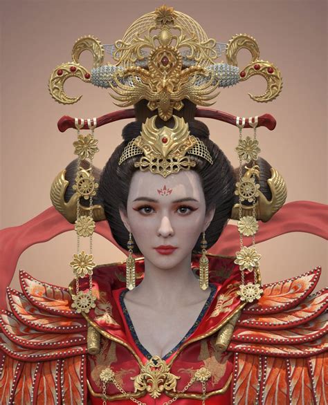 Wu Zetian, Liu Keng Chih | Wu zetian, Chinese art girl, Chinese beauty