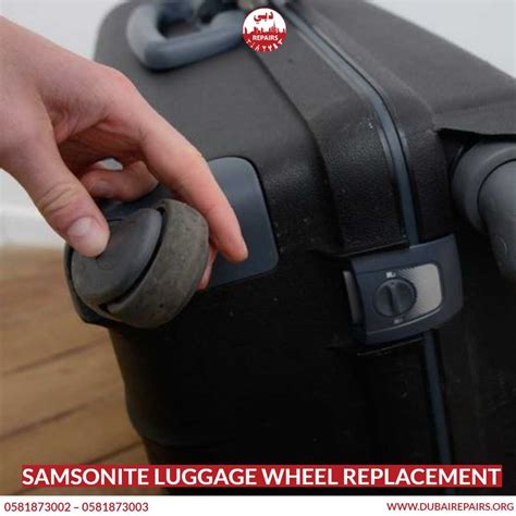 Samsonite luggage wheel replacement - 0581873003 - DR