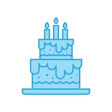 Happy Birthday Cake Icon For Your Project, Project Icons, Birthday ...