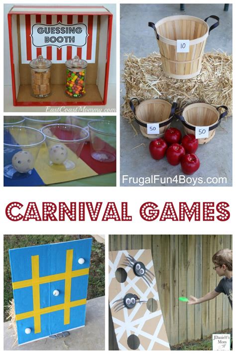 25+ Simple Carnival Games for Kids - Frugal Fun For Boys and Girls