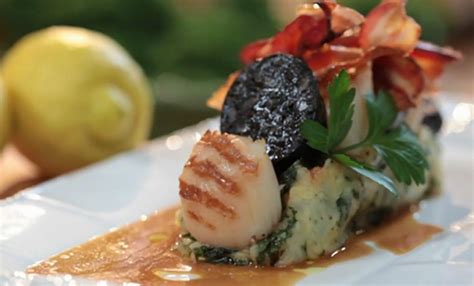 The hairy bikers scallops with bacon and black pudding recipe on ...