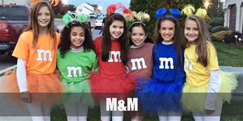 M&M Costume for Halloween