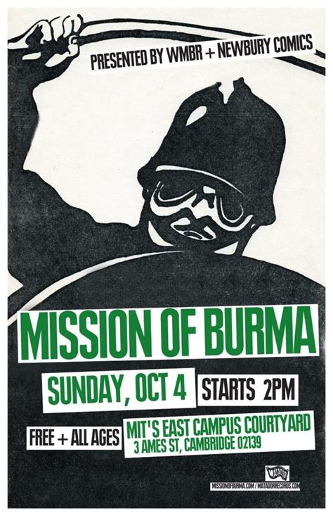 Mission of Burma | Band posters, Graphic design tutorials photoshop ...