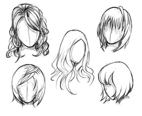 Manga hair reference sheet 1 - 20130112 by https://www.deviantart.com ...