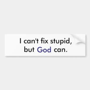 Funny Christian Bumper Stickers & Car Stickers | Zazzle CA