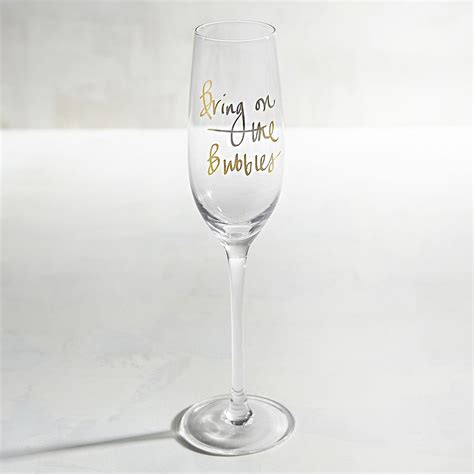 Champagne Flutes for Celebrating New Year's | The Daily Dish