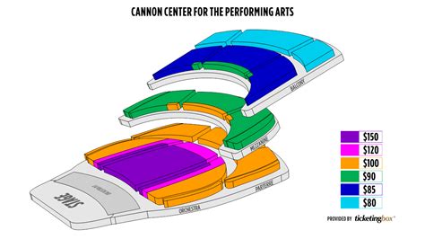 Memphis Cannon Center for the Performing Arts Seating Chart | Shen Yun ...