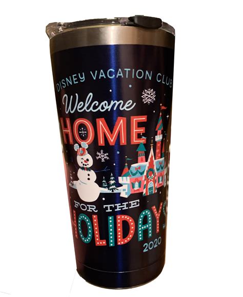 Disney Tervis Travel Tumbler - 2020 Holiday - Disney Vacation Club