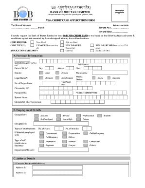 Credit Card Application Form Pdf - Fill and Sign Printable Template Online