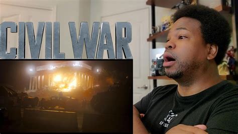 Civil War | Official Trailer HD | A24 | Reaction! - YouTube