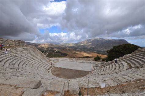 Segesta, Griechisches Theater(2.Jhdt.v.Chr.) | Segesta, Grie… | Flickr