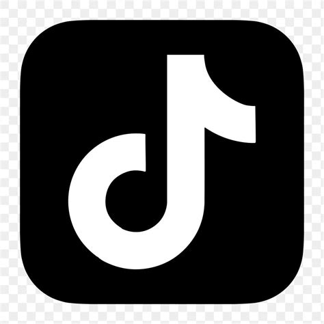 TikTok flat graphic icon social | Premium Icons Sticker - rawpixel