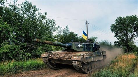 The Russians Just Destroyed Their First Ukrainian Leopard 2 Tank