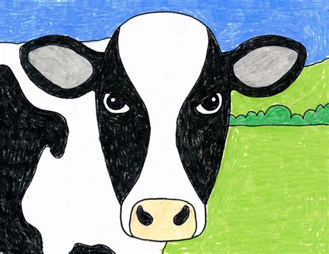 cow drawing easy images - Be A Terrific Memoir Picture Library