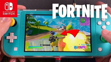 Fortnite on the Nintendo Switch Lite #73 - YouTube