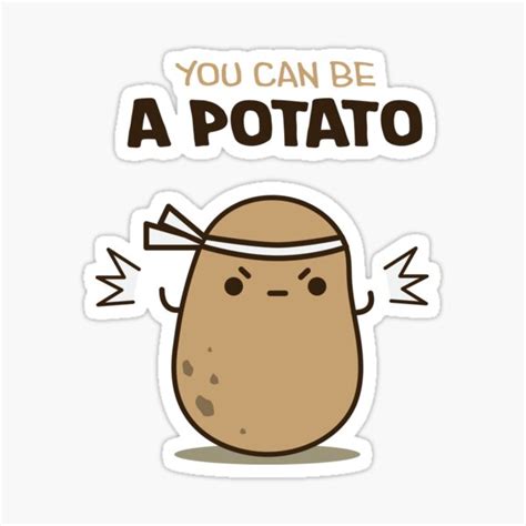 Potato Stickers | Redbubble