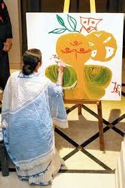 WTF: Mamata Banerjee Paintings Sold For 9 Crores - Indiatimes.com