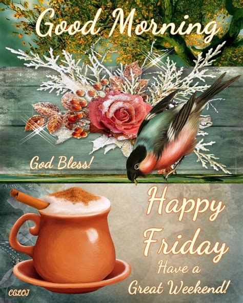 Bird & Coffee Good Morning Happy Friday Pictures, Photos, and Images ...