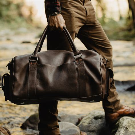 Best Leather Duffle Bags for Men | Buffalo Jackson