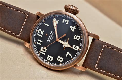 Buying Guide Bronze Watches - Zenith Type 20 Extra Special Bronze Men's ...