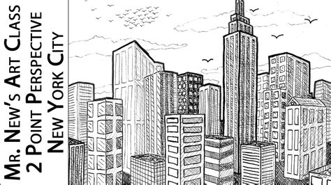 Cityscape Line Drawing at PaintingValley.com | Explore collection of ...