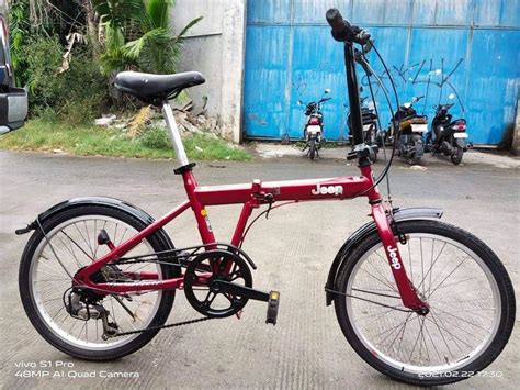 LEGIT JEEP FOLDING BIKE, Sports Equipment, Bicycles & Parts, Bicycles ...