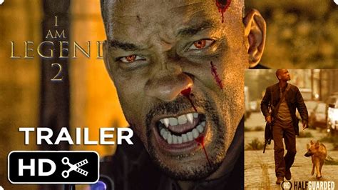 Reaction on I am legend 2 movie 2022 trailer, horror movie - YouTube