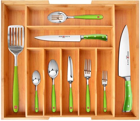 Royal Craft Wood Bamboo Kitchen Drawer Organizer | Best and Most Useful ...