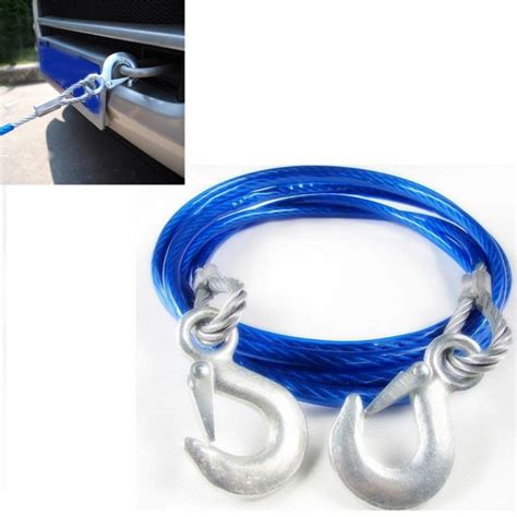 Heavy Duty Steel Tow Chain with Hook - Free Shipping