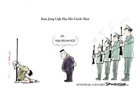 North Korea Justice - Danziger Cartoons