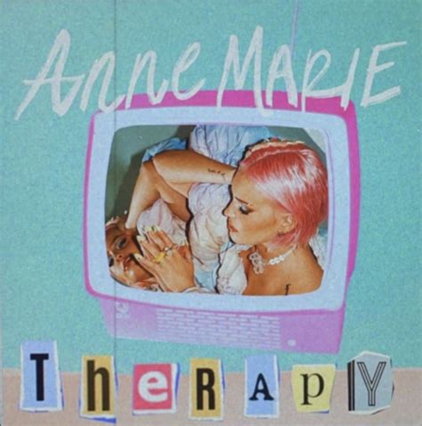 Anne Marie Therapy Redesign | Anne marie album, Album covers, Album ...