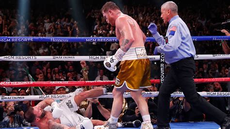 Boxing: Canelo knocks out Plant to make boxing history | Marca