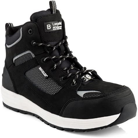 Buckbootz Baz Tradez Leather/KUP Safety Boot S1 P HRO SRC from Lawson HIS