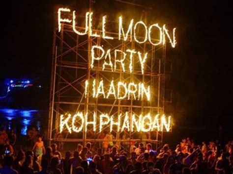 Full Moon Party Thailand 2024 / 2025 Dates in Koh Phangan