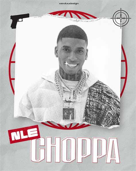 NLE Choppa Poster by vanduu designs on Dribbble