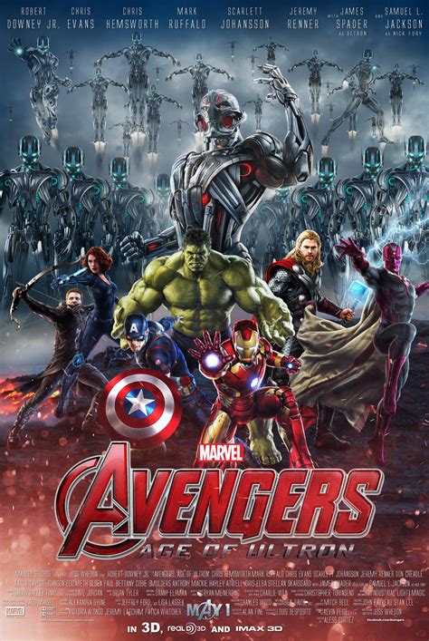 Avengers: Age Of Ultron Fan Poster by AlessCortez on DeviantArt