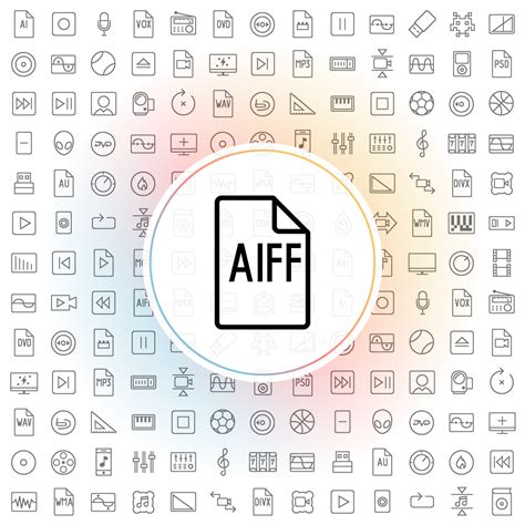 File format aiff Icons - Iconshock