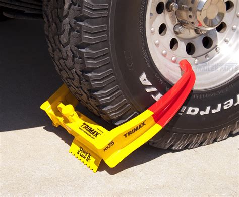 Trimax Trailer Wheel Lock Chock Security Boot Clamp TCL75-24