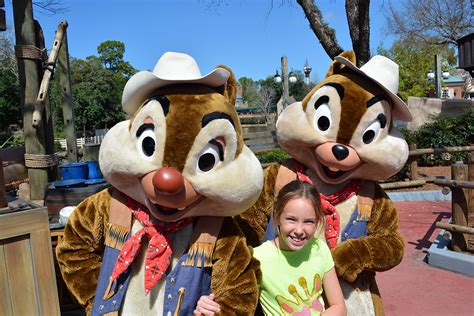 Walt Disney World, Magic Kingdom, Character Meet and Greets, Chip n ...